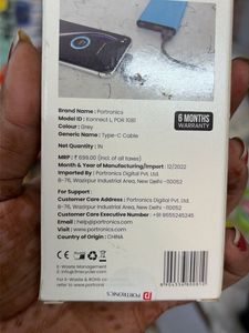 Portronics Konnect L Type-C Cable