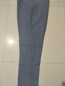 Men's Grey Formal Trousers