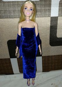 Most Luxurious Barbie Doll Gown🪻🦋
