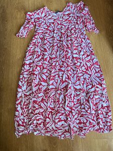 Floral Tiered Midi Dress