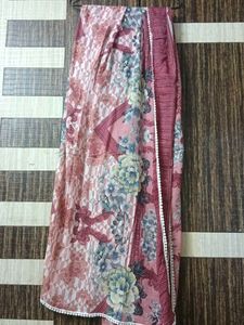 Beautiful Pink Floral Kurta Set