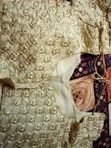 Golden Sequined Blouse