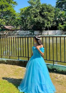 Stunning Blue Ball Gown