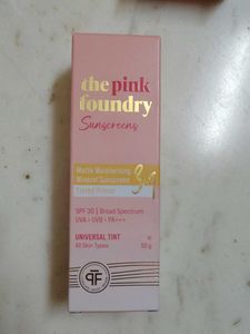The Pink Foundry Sunscreen SPF 30