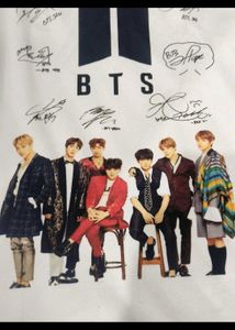 BTS Tshirt - White