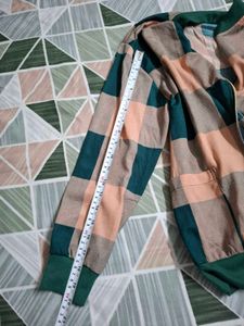 Checkered Bomber Jacket