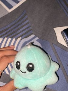 Cute Plush Octopus Keychain