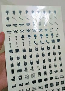 Switch Icon Sticker Sheet