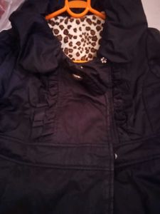 Chic Black Ruffled Jacket