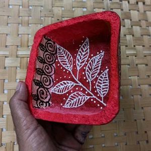 Paper Mache Side Table Decor