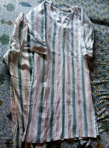 Striped Kurta and Pant Set