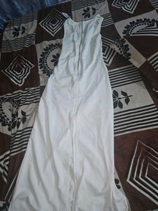 Elegant White Maxi Dress