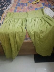 Lime Green Sequined Kurta
