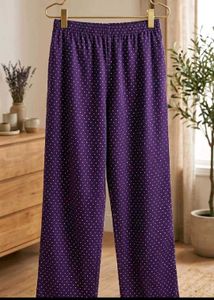 Elegant Purple Kurta Set with Pants &amp; Dupatta