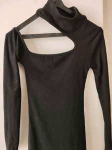 Black  Bodycon Mini Dress