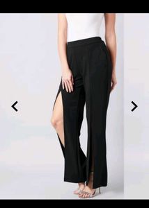 Front Slit flare trouser
