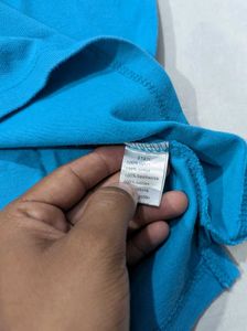 Men's Blue Lacoste Polo Shirt