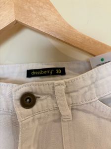 White Cargo Pants