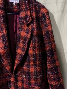 Vintage Plaid Blazer