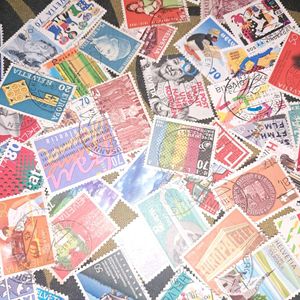 set of 50 SWITZERLAND / HELVETIA stamps,