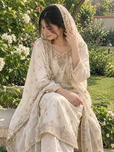 Elegant Embroidered Kurta Set