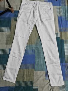 Men's Light Grey Casual Trousers