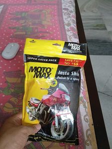 Moto Max and Scotch Brite