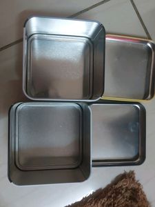 Original Fossil Metal Watch Boxes