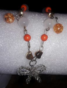 Boho Beaded Charm Bracelet 4 color available ♡