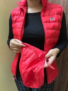 Red Puffer Vest