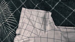 Casual Grid Print T-Shirt