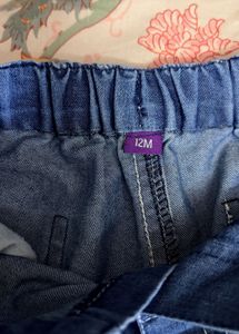 Blue Denim Shorts