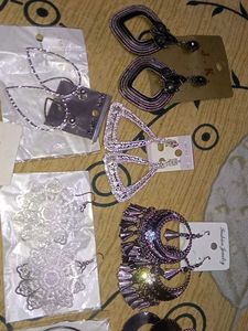 11 Assorted Fashion Earrings Collection