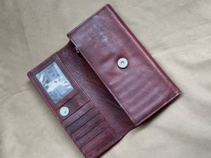 Stylish Maroon Textured Wallet