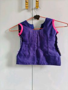 Beautiful Blue &amp; Pink Indian Dress