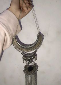 Statement Silver Necklace