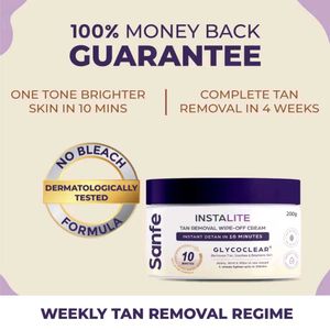 Sanfe Instalite Tan Removal Wipe Off Cream