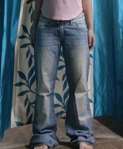 y2k low waist bootcut/flare jeans