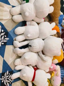 Adorable White Teddy Bears Lot