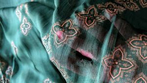 Elegant Green Saree