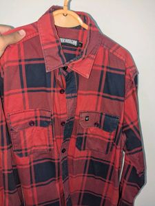 True Religion Plaid Flannel Shirt
