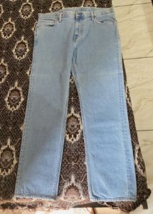 &amp;Denim(H&amp;M) Men's Light Wash Relaxed Fit Jeans