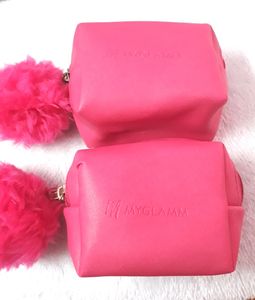 Myglamm Pom Pink pouch Combo