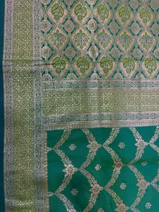 Beautiful Green Silk Saree