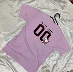 Lavender Cute Hello Kitty T-Shirt