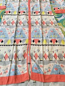 Chumbak Cotton Kurta With Leggings