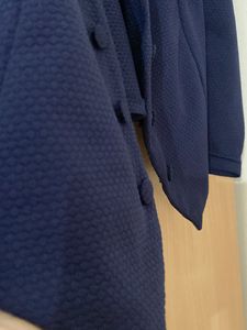 Short Blazer Navy Blue Color