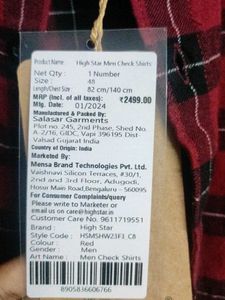 Men's Red Plaid Flannel Shirt