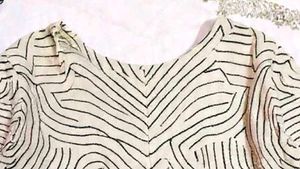 Zebra Ripple crop Jacket ✨