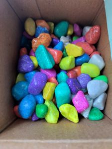 Vibrant Polished Aquarium Rocks